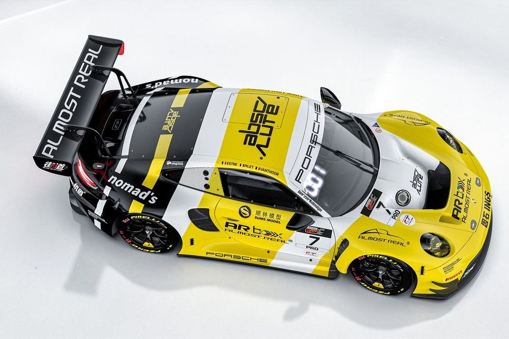 absolute-racing-suzuka-1000km- Porsche, special livery for the1000 km Suzuka