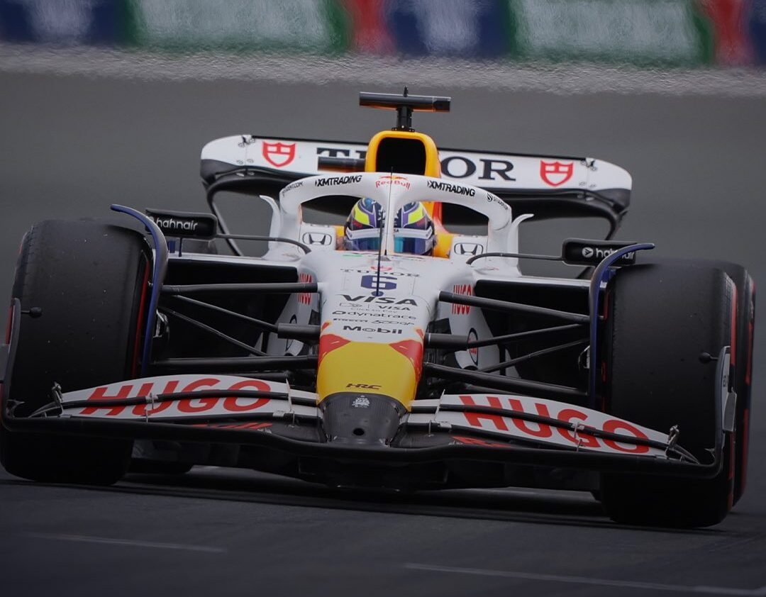 Isac Hadjar P3 at the Dutch grand Prix 2025