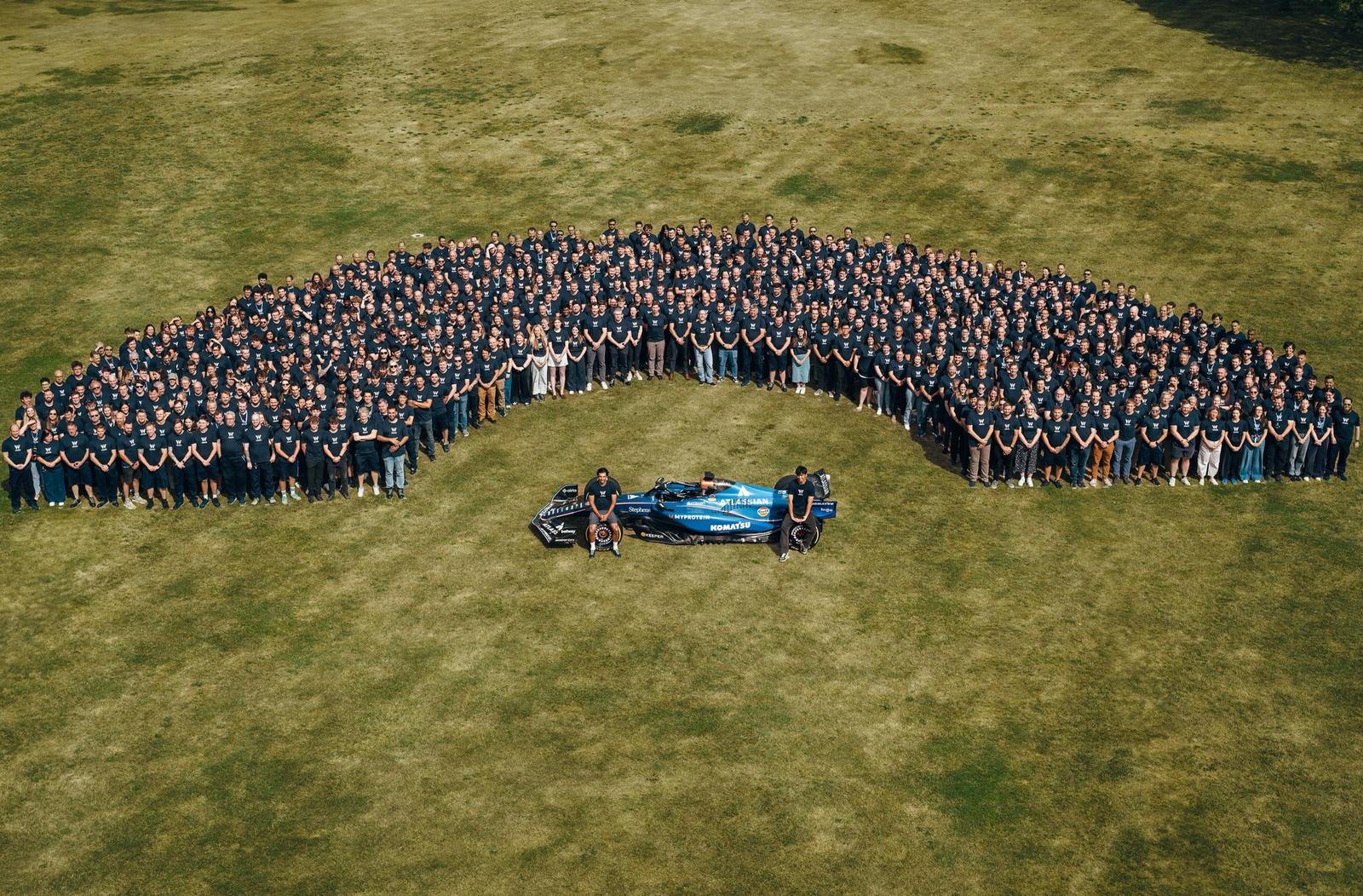 Williams F1 Team, group photo