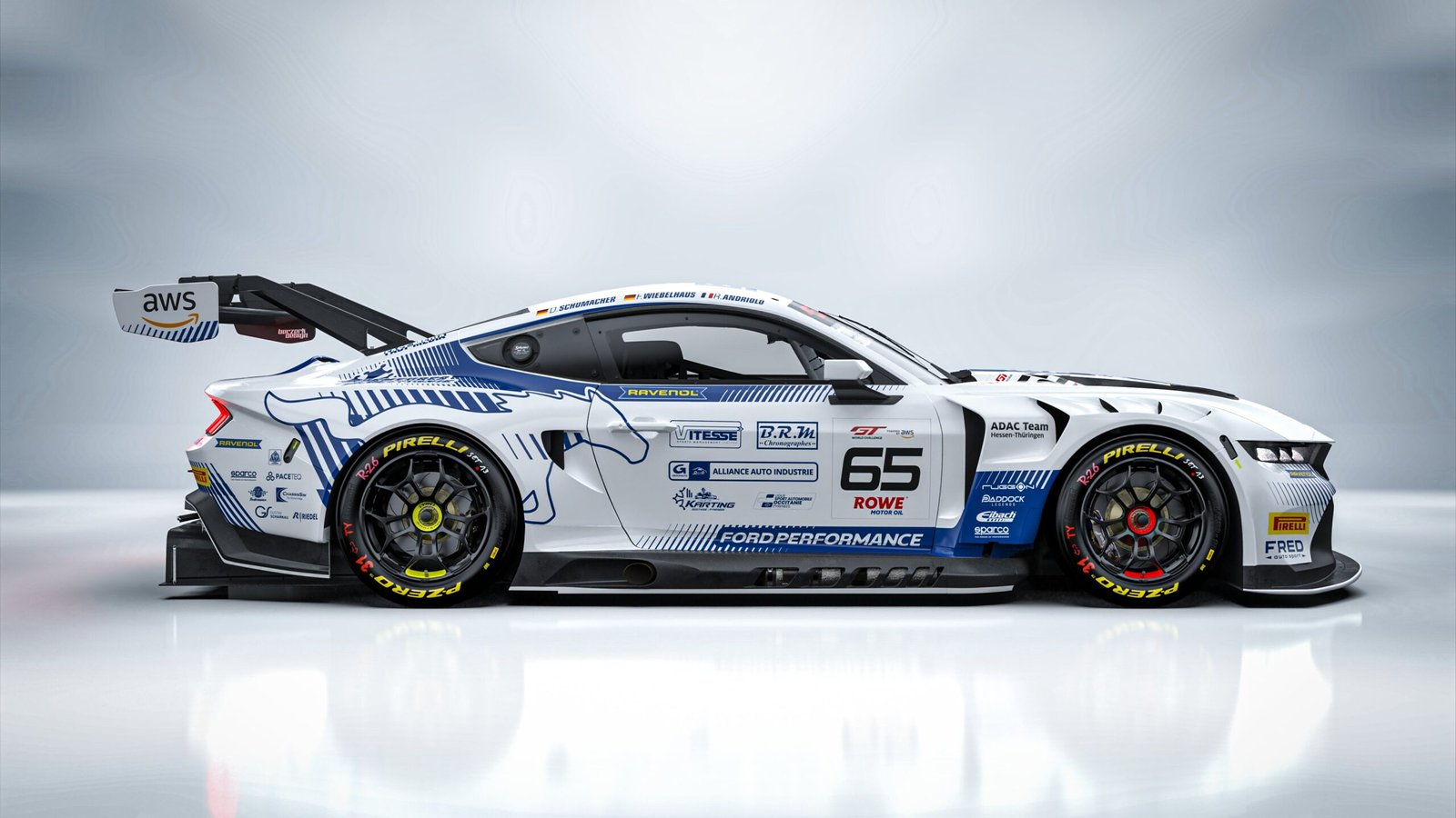 Ford Mustang Haupt Racing GT3 Nürburgring GTW Challenge