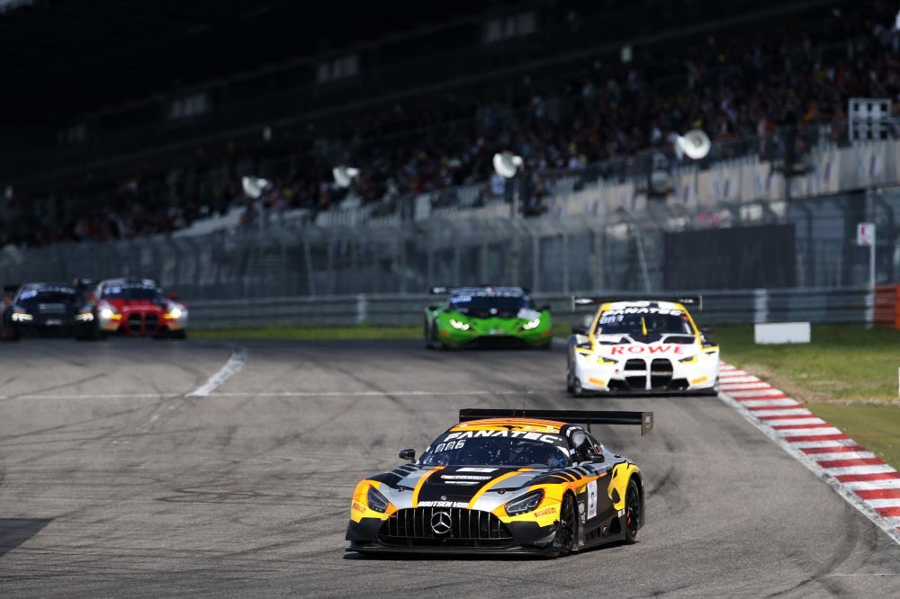 Mercedes AMG GT3 at Nurburgring 24 with Maximilian gotz in the GT World CHallenge