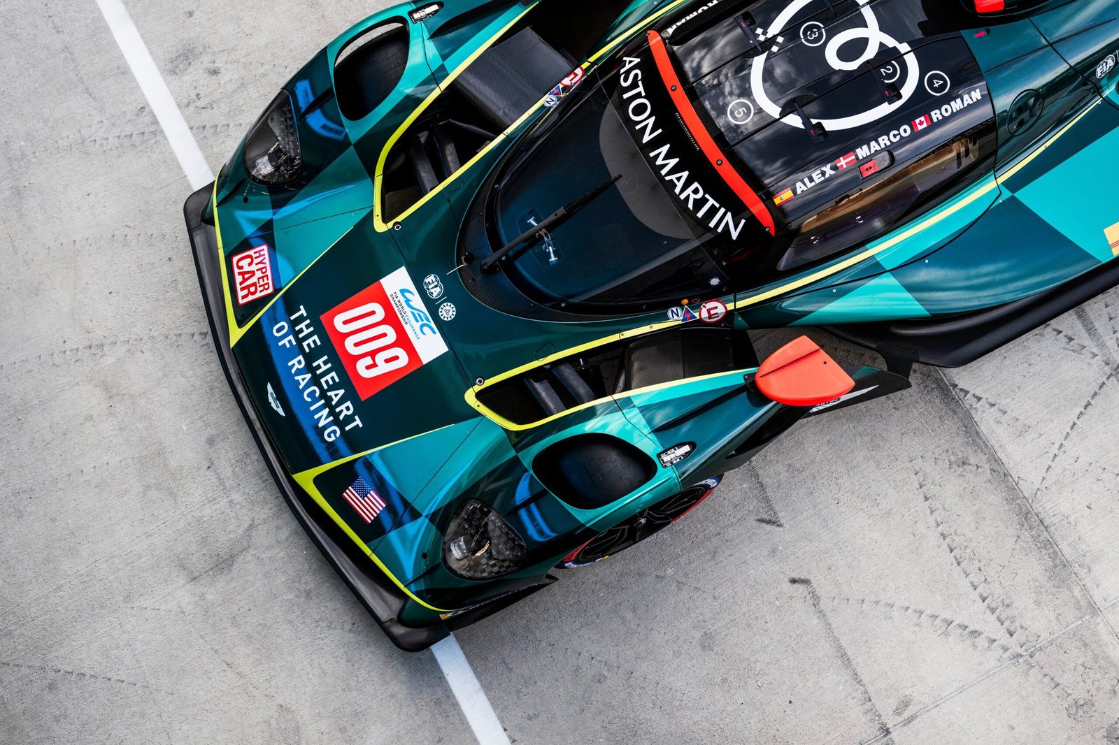 The Aston Martin Valkyrie LMH