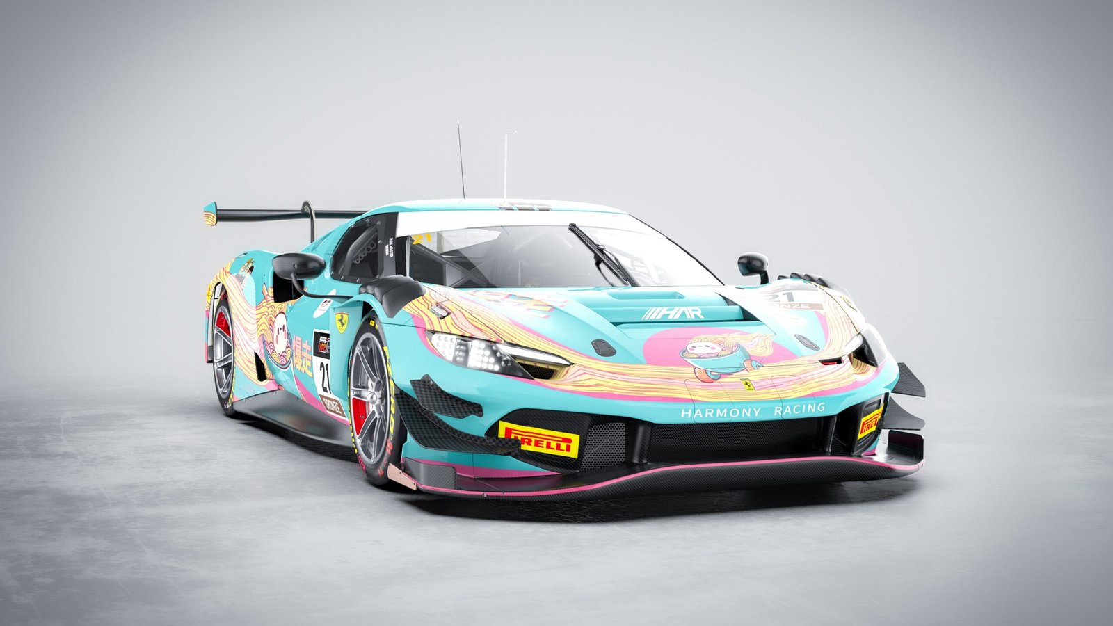 Ferrari 296 GT3 from Rocket 1000 km Suzuka