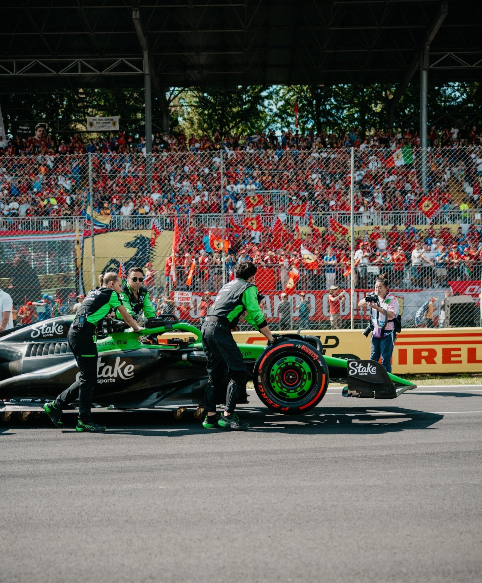 Nico Hulkenberg in Monza F1 GP 2025