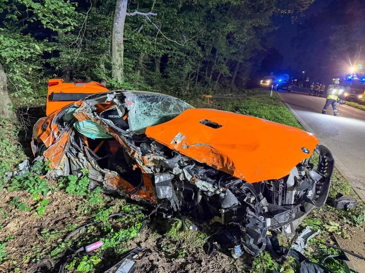 BMW M3 GTS incident Malsch