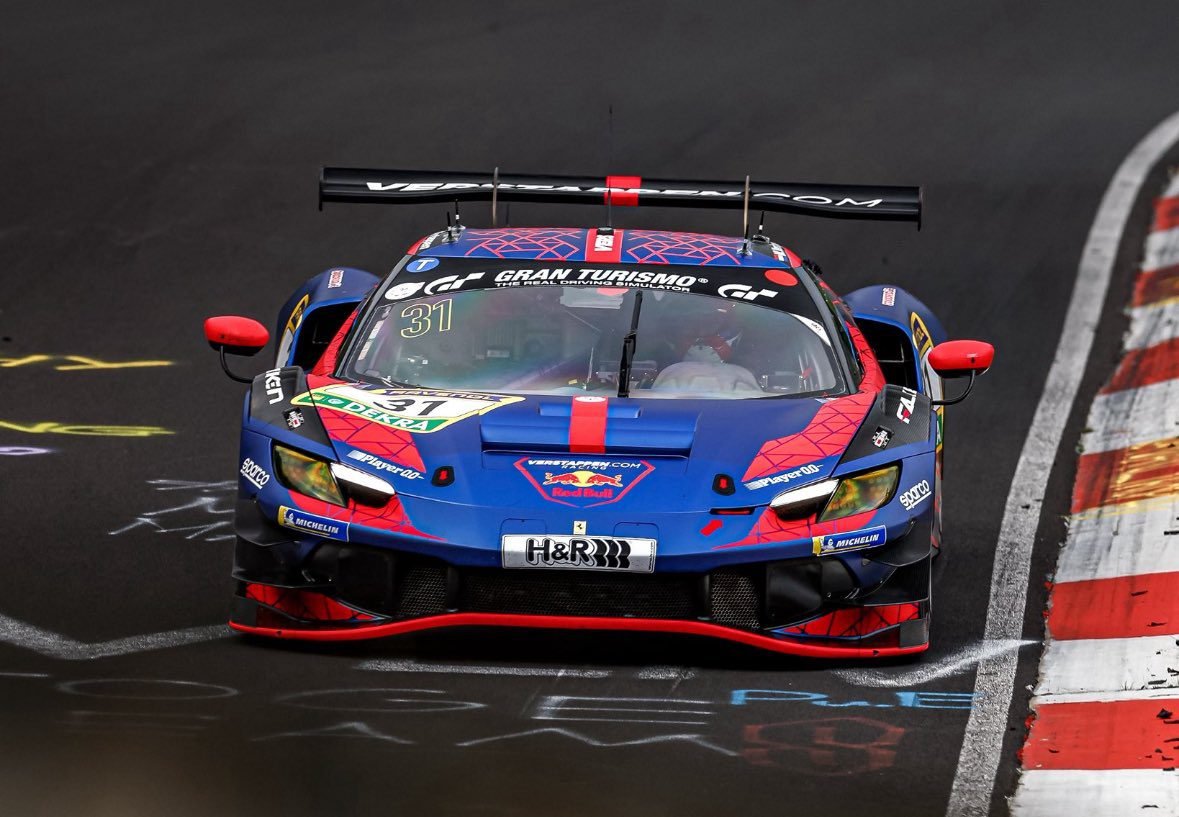 Max Verstappen Ferrari 296 GT3 Emil Frey racing