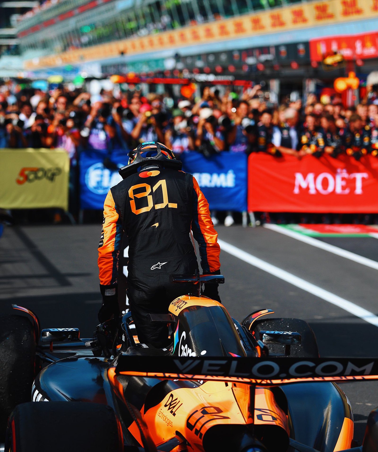 Piastri at Monza 2025 F1