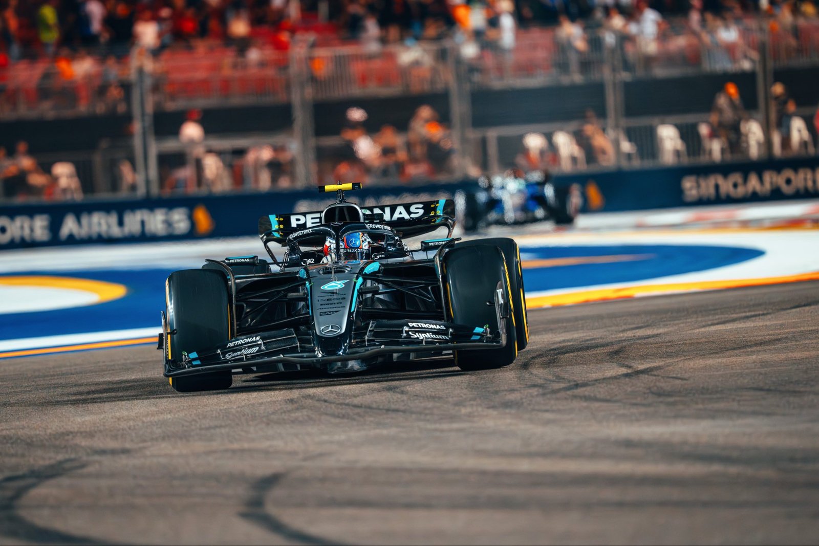F1 Singapore qualifying George Russell
