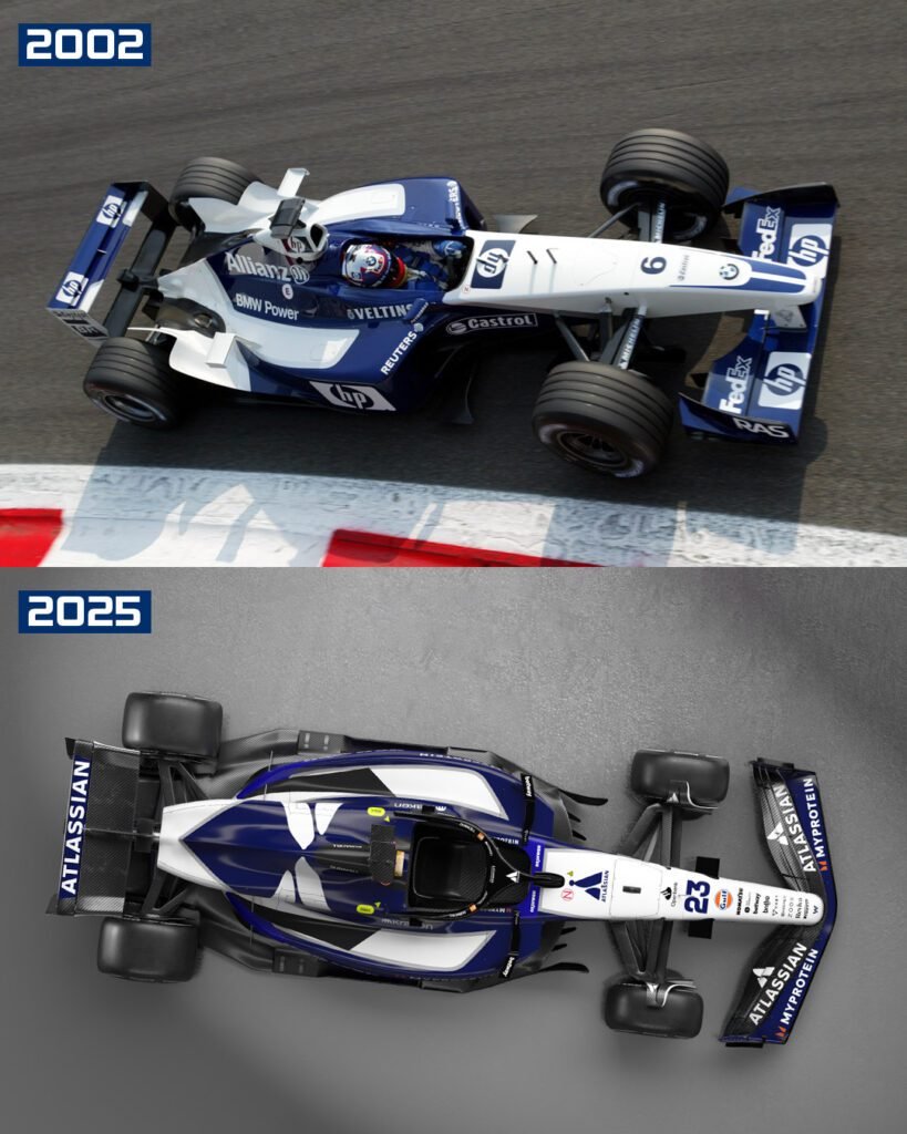 G3YO0XdWcAEs7uI-819x1024 Williams: the new Texas livery recalls Bavarian F1 motorsport heritage