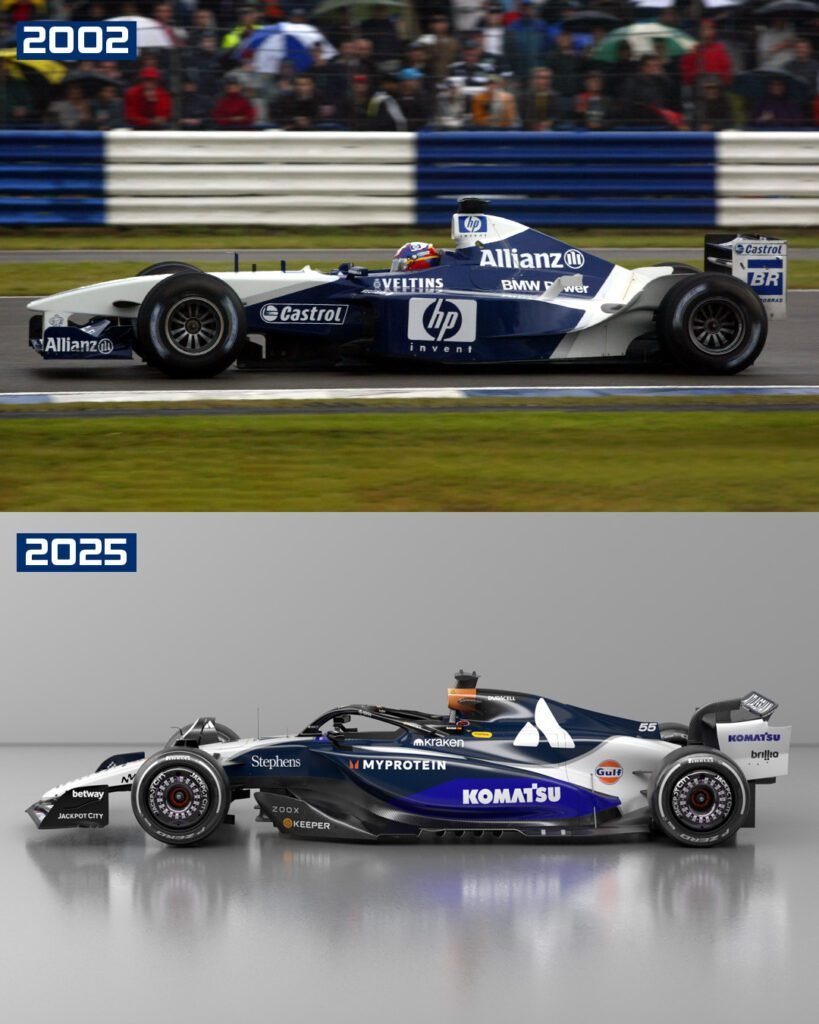 G3YOzJzW0AA1AdX-819x1024 Williams: the new Texas livery recalls Bavarian F1 motorsport heritage