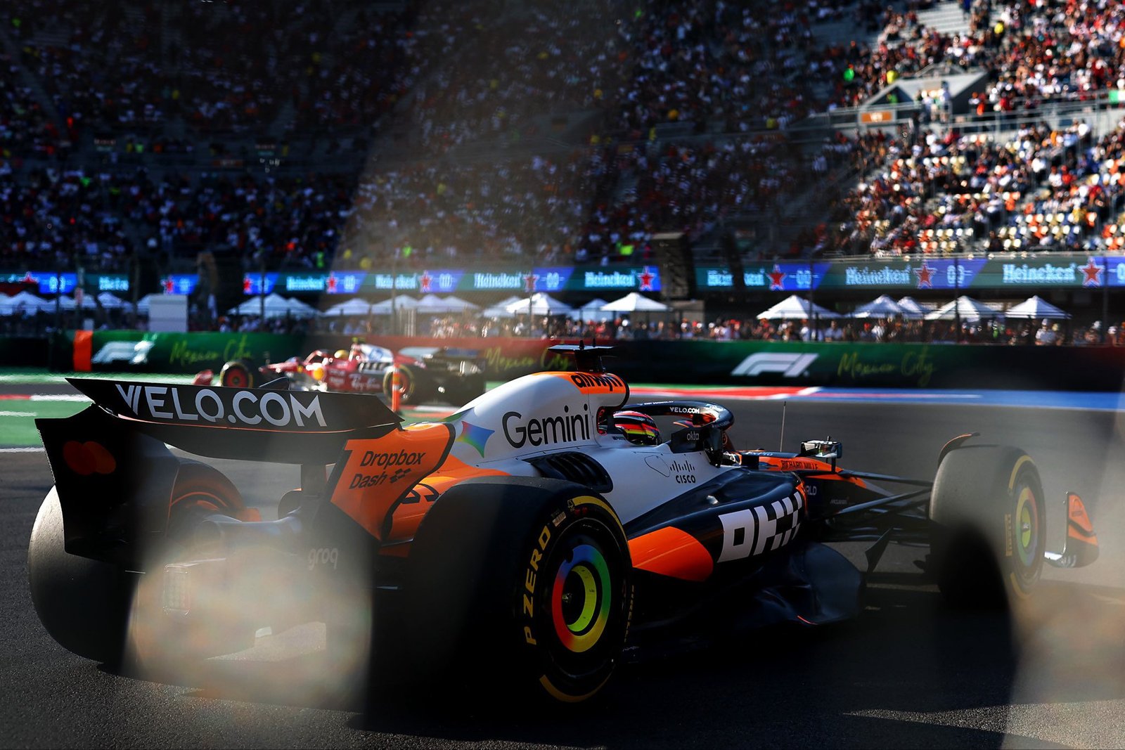 Mclaren and Red Bull F1 Mexico Gp