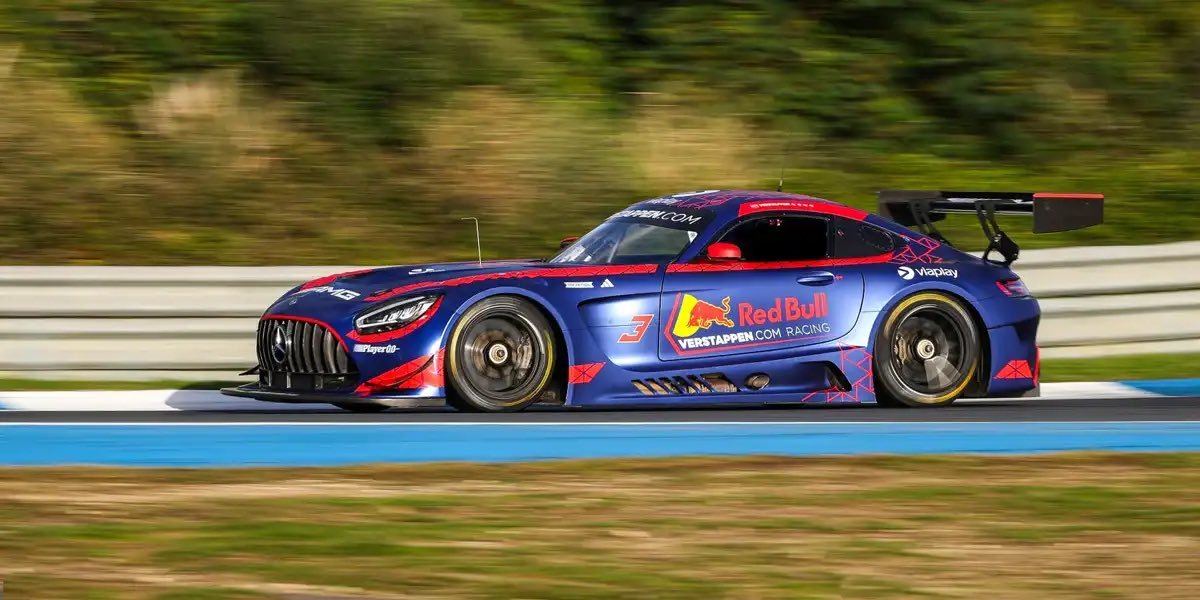 Max Verstappen Mercedes AMG GT3 Estoril