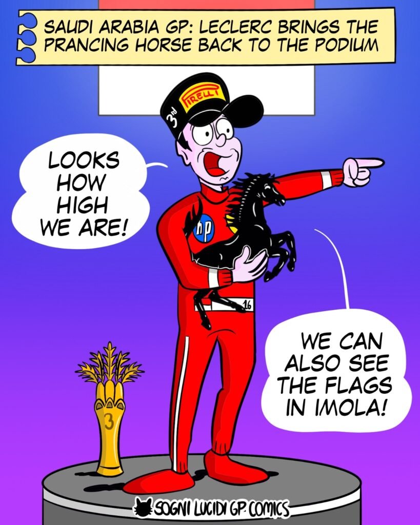 Immagine-WhatsApp-2025-10-27-ore-23.52.45_7c97a116-819x1024 Sogni Lucidi Comics: When F1 and motorsport meets irony