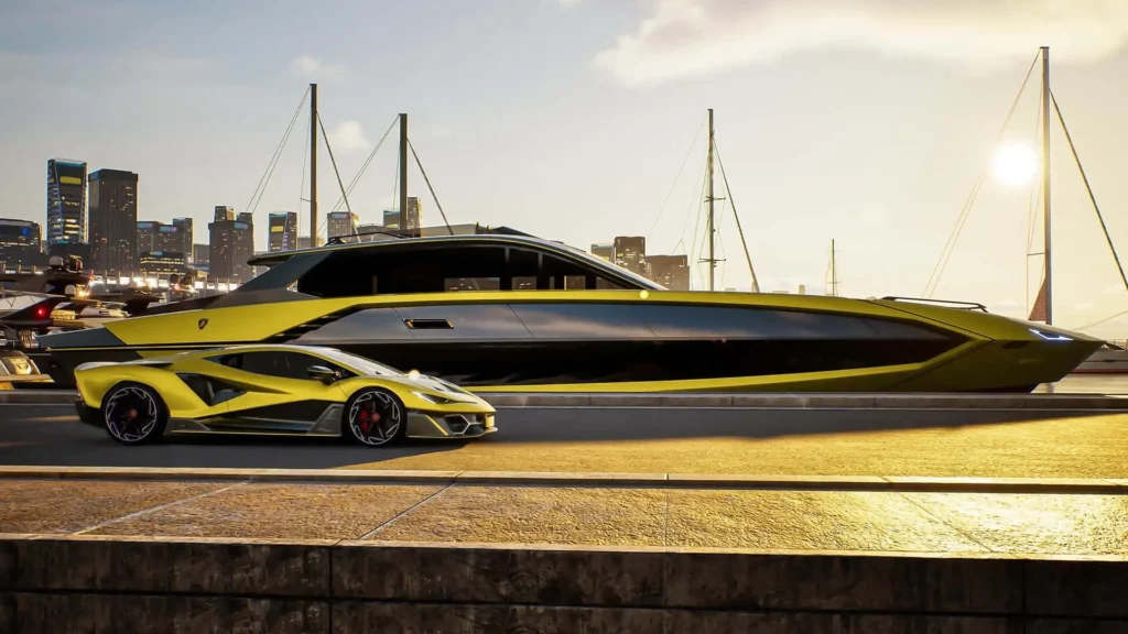 Yacht-Lamborghini-1024x576 Lamborghini Tecnomar 101FT: luxury superyacht