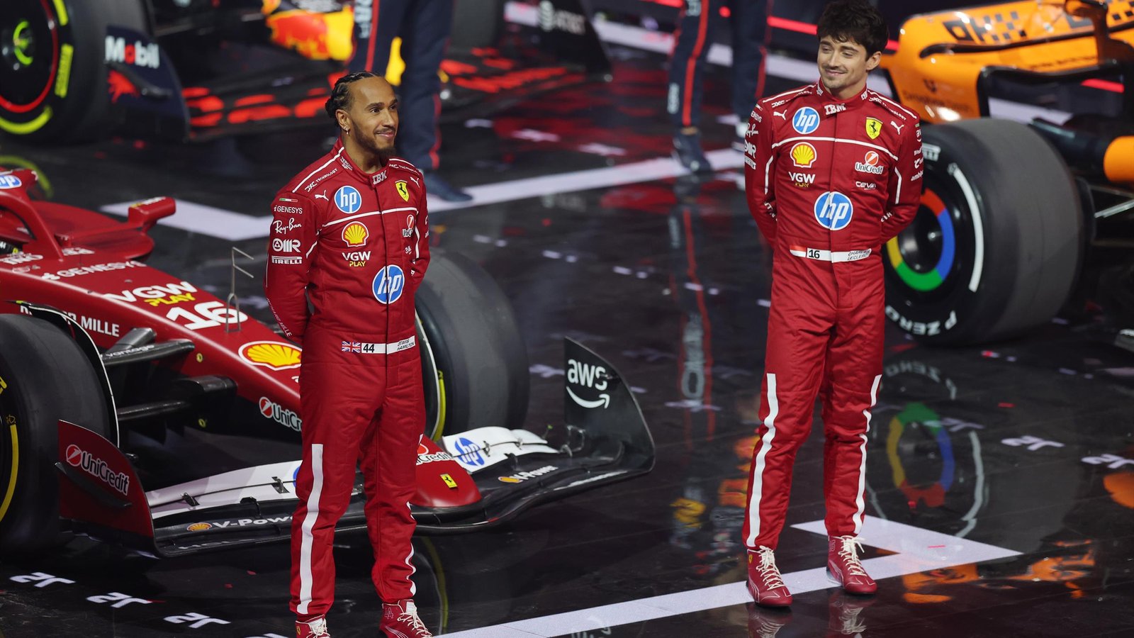 F1 team mates comparison in 2025 season