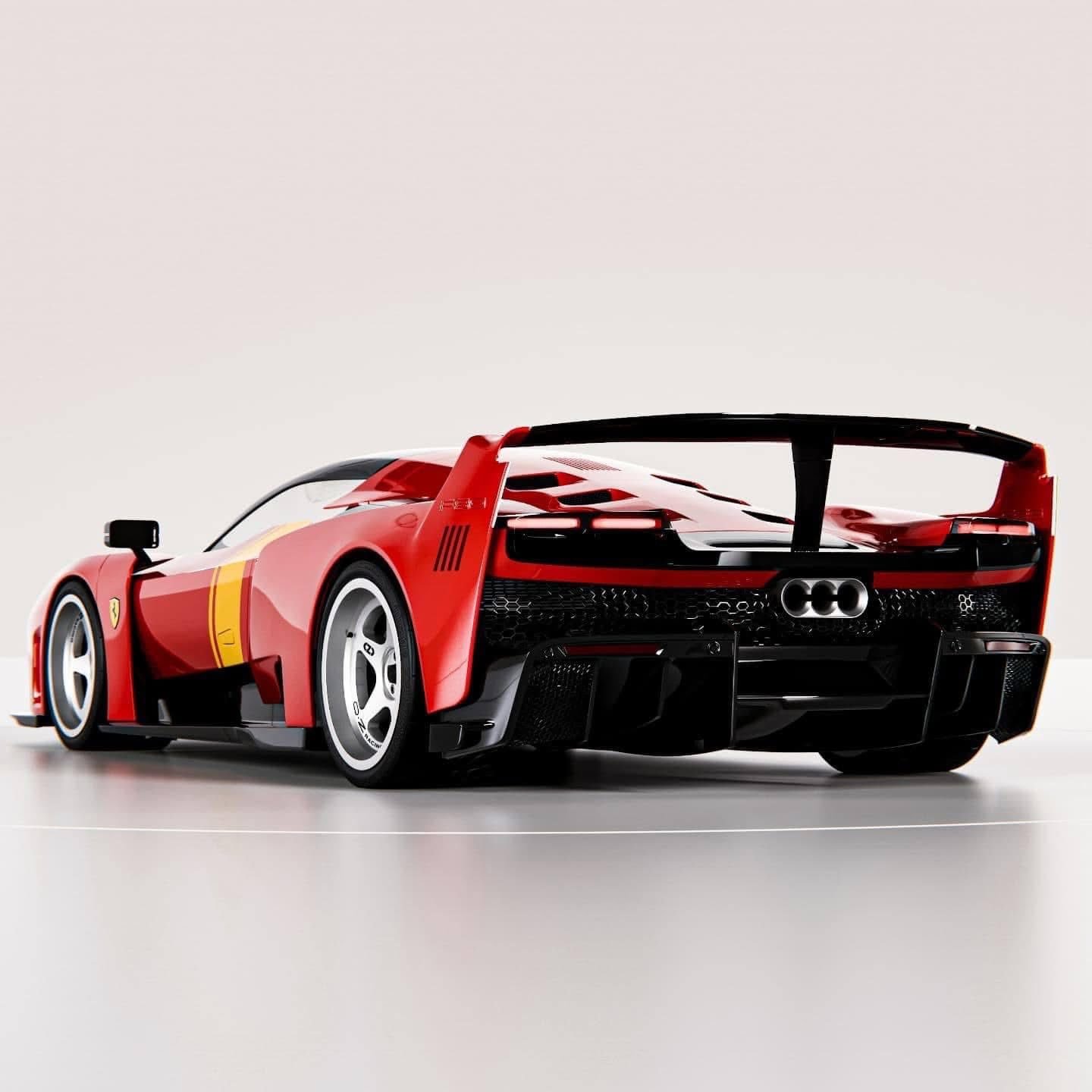 Ferrari F80 Hypercar body kit XX program version